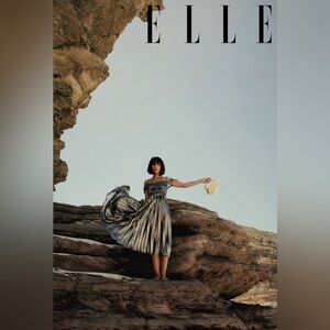 Silver Metallic Georgia Harding Dress